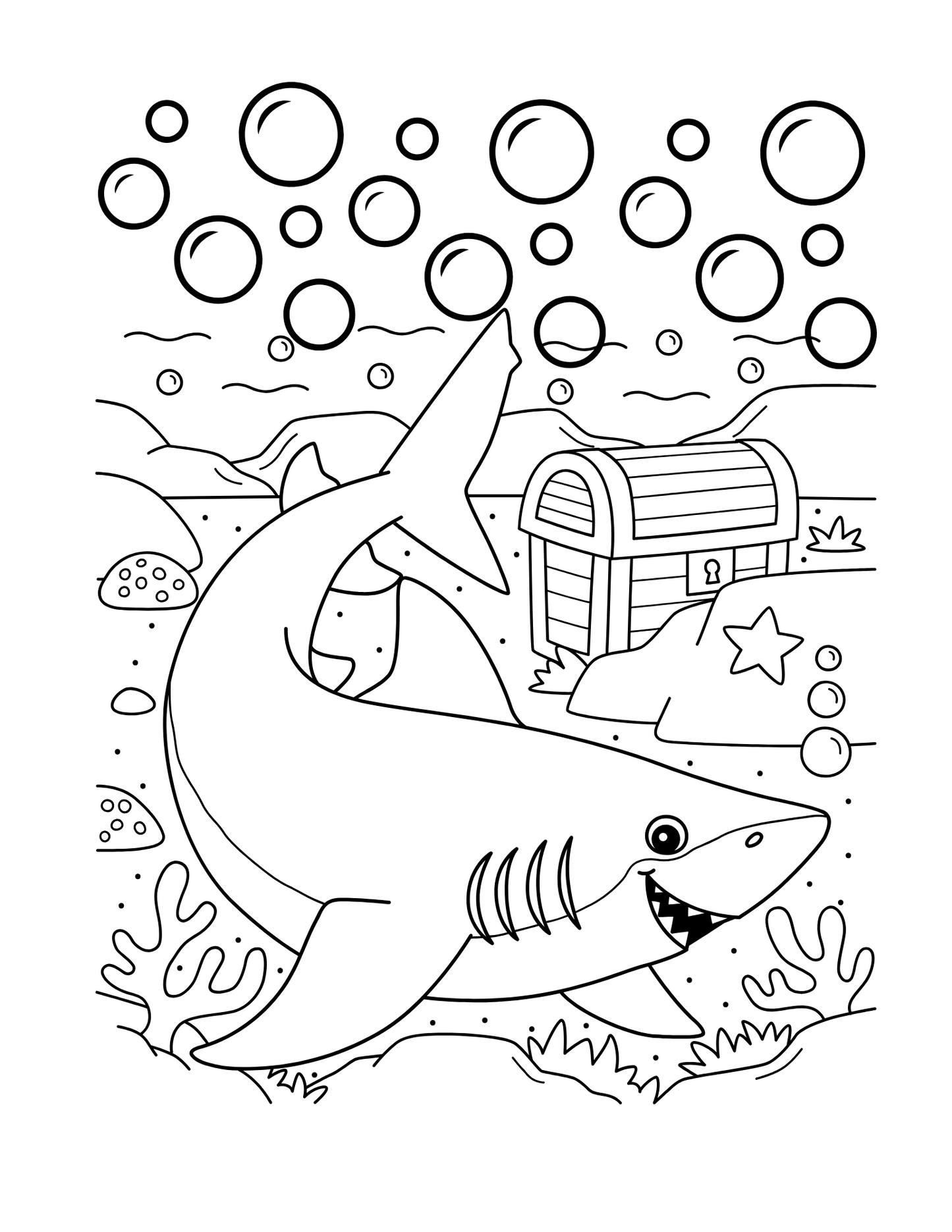 COLOR ME MONTESSORI - Ocean Animals Coloring Book (8.5x11)