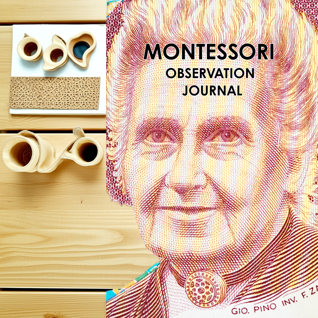MONTESSORI OBSERVATION JOURNAL (100pages)