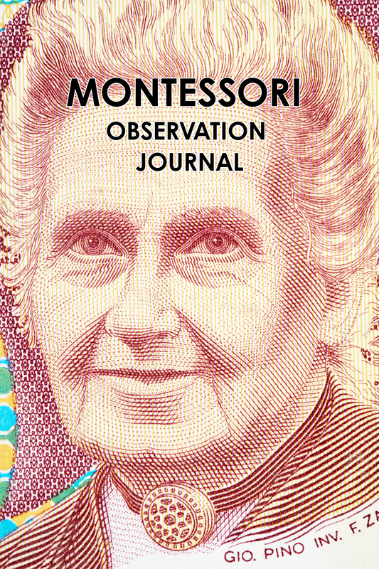 MONTESSORI  OBSERVATION  JOURNAL (100pages)