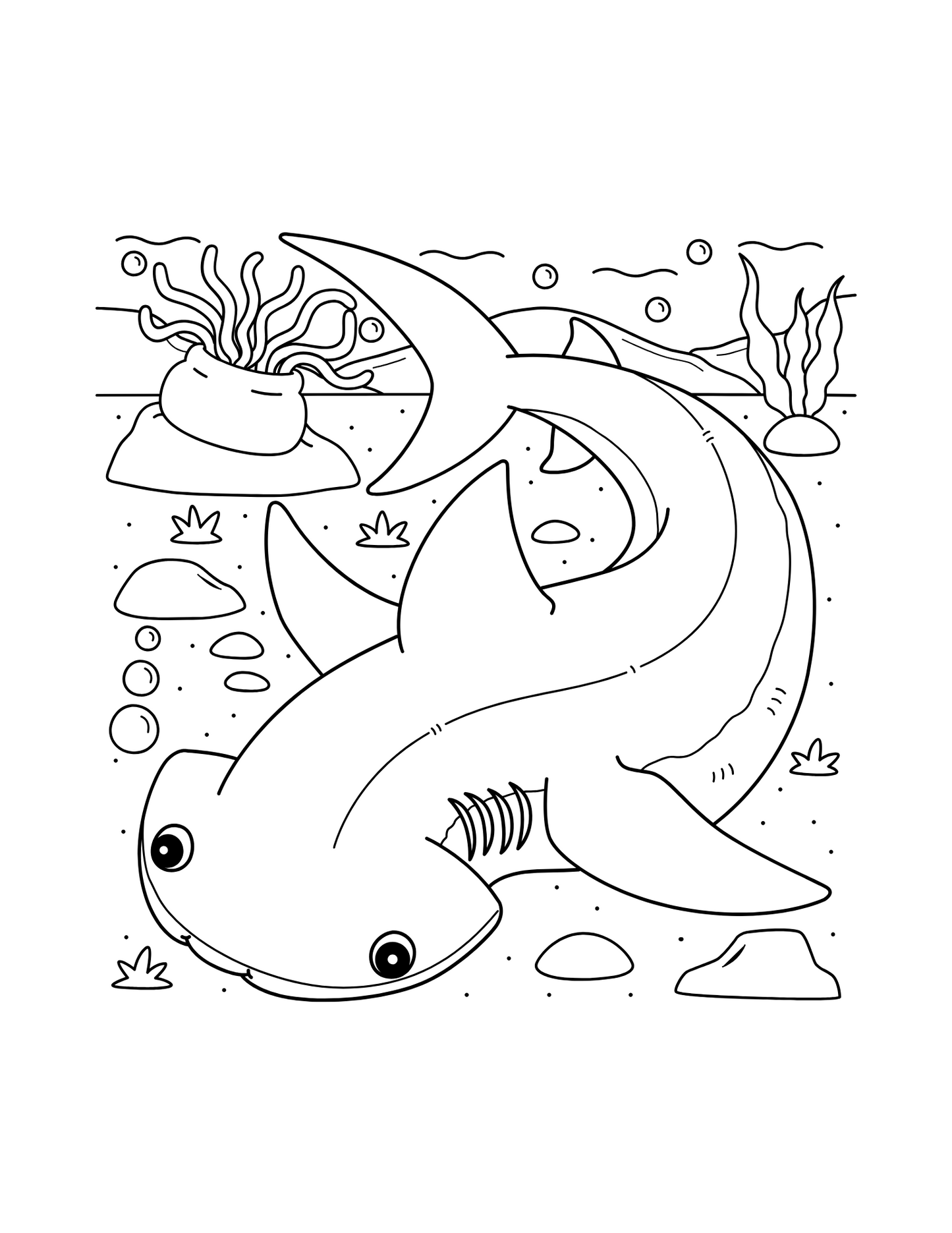COLOR ME MONTESSORI - Ocean Animals Coloring Book (8.5x11)